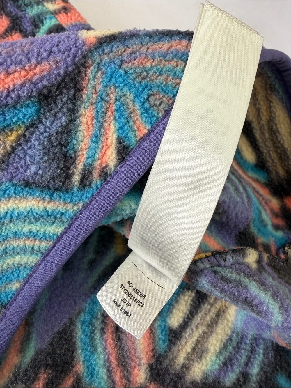Patagonia Synchilla Snap-T Pullover Fleece Men's Size XL Joy Pitch Blue - Picture 10 of 13